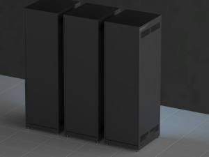data server rack Modelo 3D