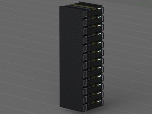 data server rack Modelo 3D