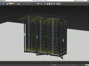 data server rack Modelo 3D