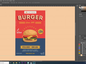 3d burger box 3D 모델
