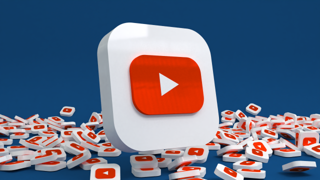 social media youtube Model 3D .c4d .max .obj .3ds .fbx .stl .blend 