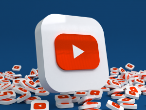 social media youtube 3D Модель
