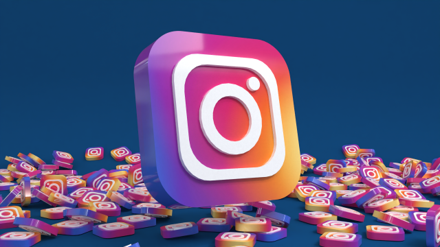 social media instagram 3D Model .c4d .max .obj .3ds .fbx .stl .blend 