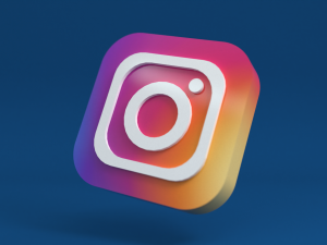 social media instagram 3D Model