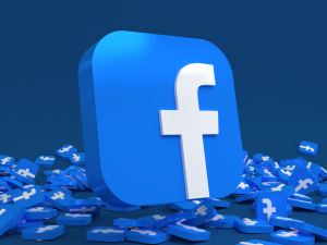 social media facebook Modèle 3D
