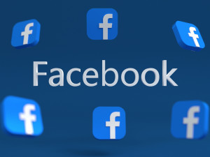 social media facebook 3D Model