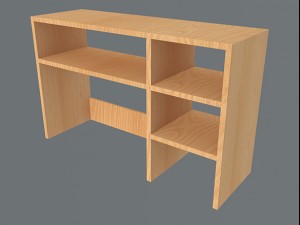 table shelf 3D Model