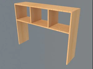 테이블 선반 2 3D 모델
