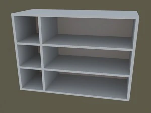 the footwear stand 2 3D Model
