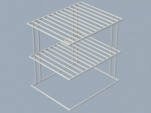 table shelf 3 3D Model