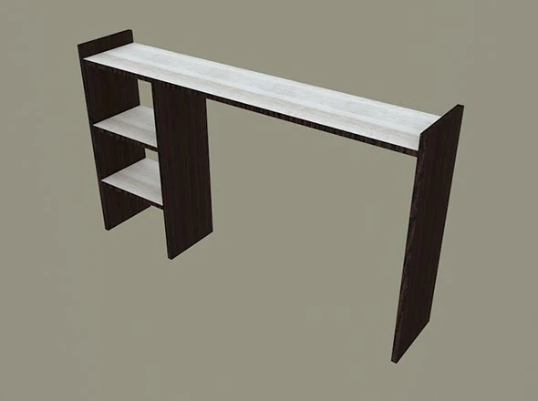 table shelf 4 3D Model .c4d .max .obj .3ds .fbx .stl .blend 