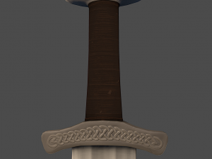 viking sword Modelo 3D
