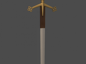 scottish claymore 3D Model