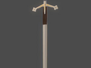 scottish claymore Model 3D
