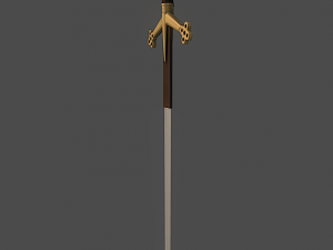 scottish claymore Model 3D