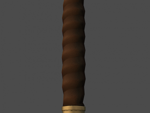 scottish claymore Model 3D