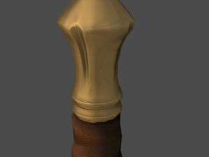 scottish claymore Model 3D