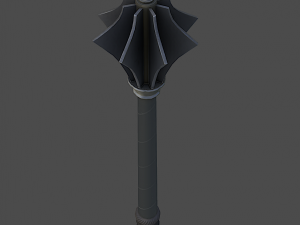 knight mace 3D Model
