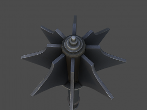 knight mace 3D Model