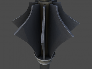 knight mace 3D Model