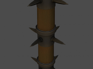 grand flail Modèle 3D