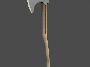 battle axe 3D Model