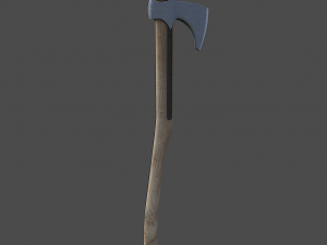 battle axe 3D Model