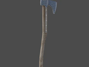 battle axe 3D Model