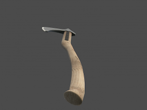 battle axe 3D Model