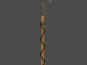 knight axe 3D Model