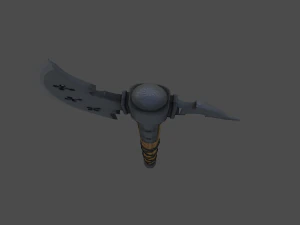 knight axe 3D Model