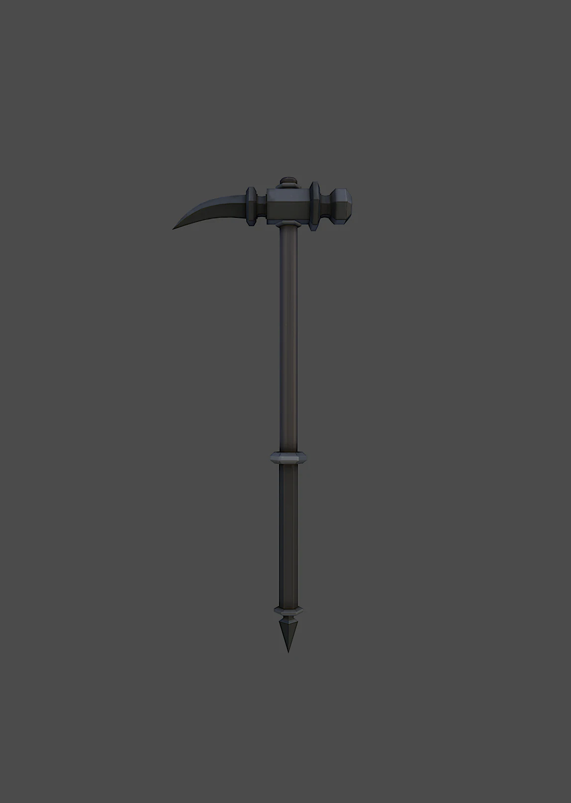 knight hammer 3D Model .c4d .max .obj .3ds .fbx .stl .blend