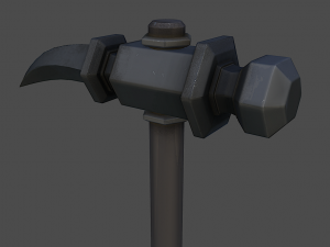 knight hammer 3D Model