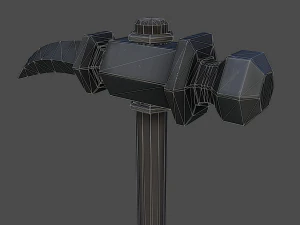knight hammer 3D Model