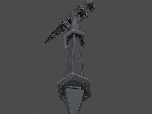 knight hammer 3D Model