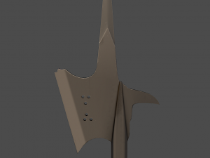 halberd polearm 3D Model