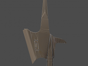 halberd polearm 3D Model