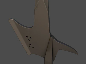 halberd polearm 3D Model