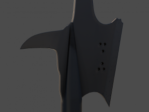 halberd polearm 3D Model