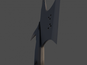 halberd polearm 3D Model
