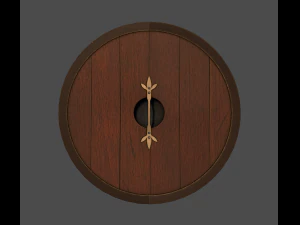 ornamented shield 3D Model