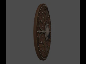 ornamented shield 3D Model