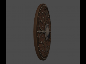 ornamented shield 3D Model