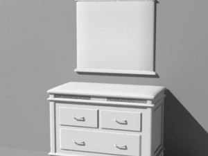 commode cavio interiors Modelo 3D