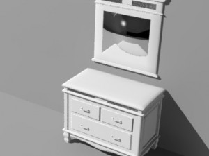 commode cavio interiors Modelo 3D