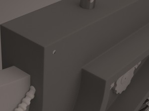 guitar style simpank highpoly 3D Model