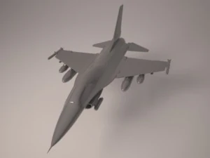 faucon de combat f-16 Modèle 3D