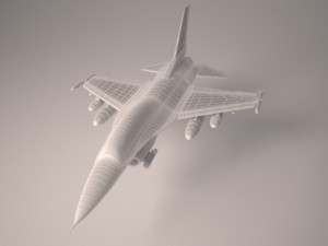 f-16 fighting falcon 3D Model