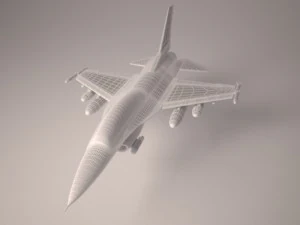 f-16 fighting falcon 3D Model