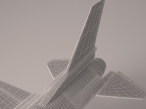 f-16 fighting falcon 3D Model